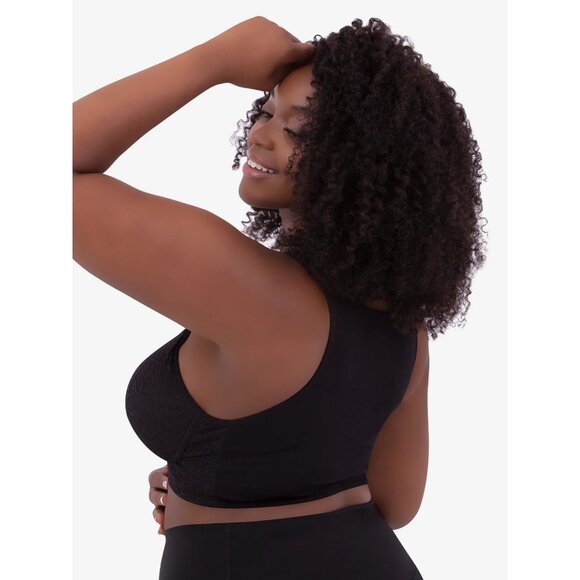 Leading Lady The Lora - Back Smoothing Lace Front Close Wirefree Bra 38C - Picture 4 of 5